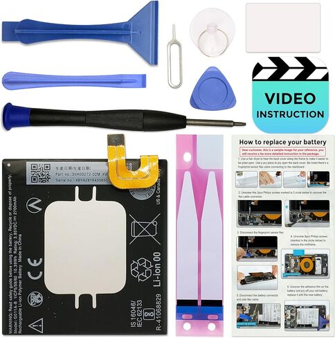 Only for Pixel 2 Battery Replacement, with Video Tutorial, G011A-B Battery for Google Pixel 2 with Installation Instruction & Repair Toolkit in Saudi Arabia