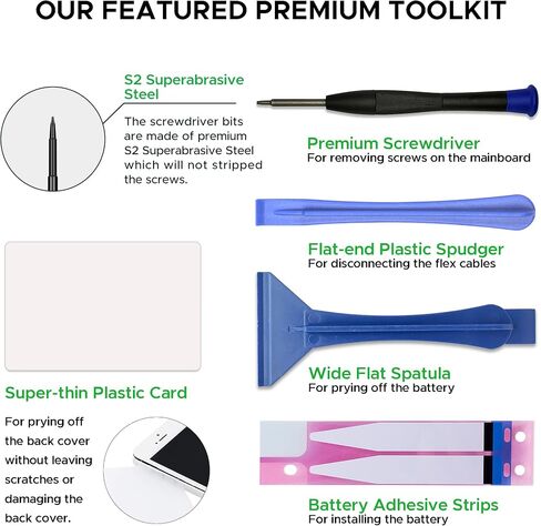 Only for Pixel 2 Battery Replacement, with Video Tutorial, G011A-B Battery for Google Pixel 2 with Installation Instruction & Repair Toolkit in Saudi Arabia
