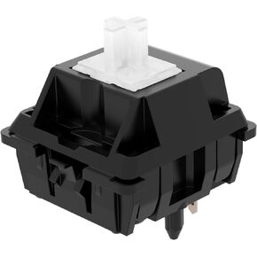 DUROCK POM Piano Linear Switches, 63.5g Keyboard Switch, Deeper Sound Super Smooth Performance 5 Pins Mechanical Keyboard Switches (POM Piano 63.5g Lubed, 70pcs)