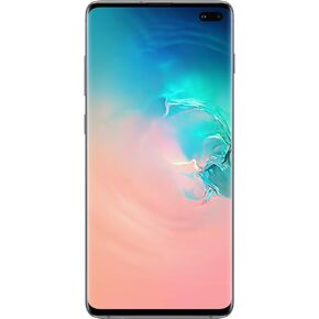 Samsung Galaxy S10+ Factory Unlocked Android Cell Phone | US Version | 512GB of Storage | Fingerprint ID and Facial Recognition | Long-Lasting Battery | Ceramic White