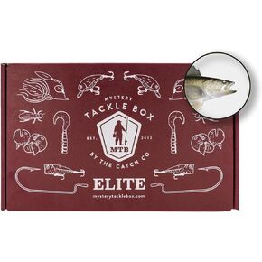 Catch Co Mystery Tackle Box Elite Walleye Fishing Kit | Walleye Fishing | Freshwater Fishing | Jigs | Fishing Lures