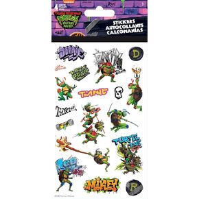 Nickelodeon - Teenage Mutant Ninja Turtles - Mutant Mayhem - Brotherhood - Standard Stickers - 4 Sheet Standard Stickers - 4 Sheet