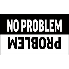 Rogue River Tactical Sarcastic Large Funny Auto Window Decal Bumper Sticker No Problem Car Truck RV Boat 3x5 Inch