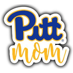 Pittsburgh Panthers Proud Mom 4-Inch Die Cut Decal Officially Licensed Collegiate Product