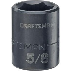 CRAFTSMAN Impact Socket, Shallow, SAE, 3/8 in. Drive, 5/8 in. (CMMT15836)