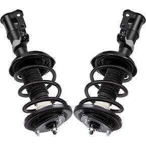 AUTOMUTO Strut Spring Assembly Front Pair Shock Absorber Fit 2002-2006 for Honda CR-V