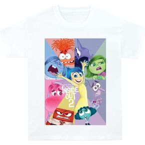 Disney Inside Out Shirt | Inside Out 2 Boys T Shirt | Inside Out Movie Tee Shirts for Boys