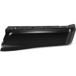 DNA MOTORING Rear, Right Rear Bumper End Cap (Right) Compatible With F150 2015-2020, Fits Models without Parking Sensor Holes, FO1102382, BUMP-R-F15015-C-02-BK-R