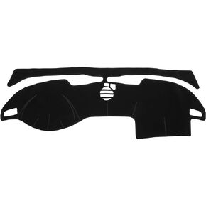 Car Dashboard Cover Mat Compatible for Buick Regal 2011-2016, Protective Polyester Black Center Console Interior Trim Dash Board Mat