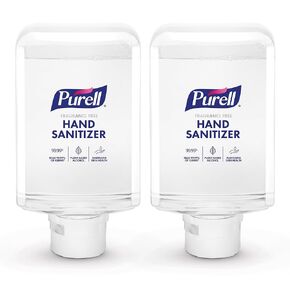 PURELL Advanced Hand Sanitizer Fragrance Free Foam, 1200 mL Refill for PURELL ES10 Automatic Hand Sanitizer Dispenser (Pack of 2) - 8351-02