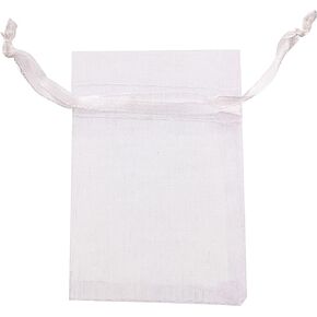 ATCG 25pcs 8x12 Inches Large Drawstring Organza Bags Decoration Festival Wedding Party Favor Makeup Pouches (Hot Pink)