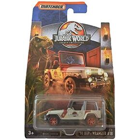 Matchbox '93 Jeeps Wrangler, Jurassic World Legacy Collection #18 2/6