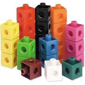 Learning Resources Snap Cubes, Classroom Snap Cube Set, Math Manipulative, Early Math Skills, Set of 1000, Ages 5+