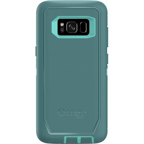 OtterBox Defender Series for Samsung Galaxy S8 Case Only - Bulk Packaging - Aqua Mint Way (Aqua Mint/Mountain Range Green)