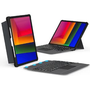 10.2 inch iPad 9th 8th 7th Generation Case with Keyboard, Magnetic Detachable iPad Pro 10.5 inch Case with Keyboard, Backlit iPad Air 3rd Generation Case with Keyboard, Trackpad, Pencil Holder