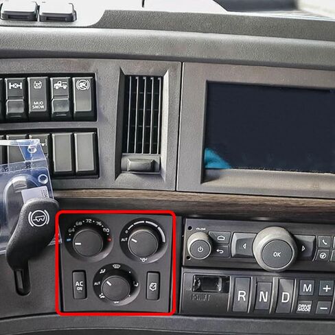 Climate Control Module-A/C Control Panel Module Temperature Control Panel Switch Compatible with Volvo Truck VNL 2003-2024 7 Pins + 14 Pins OE 21326144,20511569,21318119,20549634,21069349 in Saudi Arabia