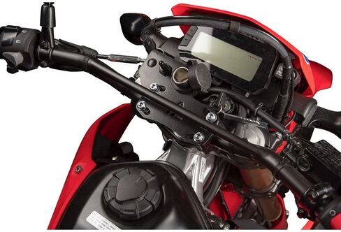 TUSK Accessory Dash Panel Factory 7/8" Bars Black Powder Coated for Honda CRF300L 2021-2024 in Saudi Arabia