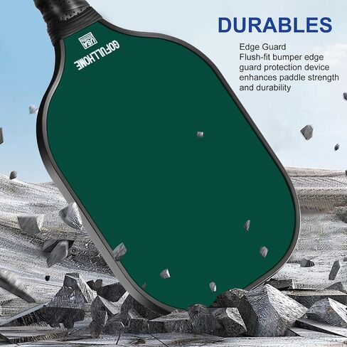 Pickleball Paddles Set of 2, USAPA Approved Fiberglass Lightweight Pickleball Paddles, 4 Pickleball Balls, 2 Cooling Towels, and 1 Backpack Bag, Pickleball Rackets for Men Women Gifts in Saudi Arabia