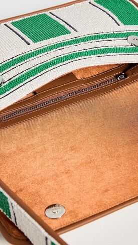 حقيبة نسائية مطرزة بالخرز من STAUD in Kuwait