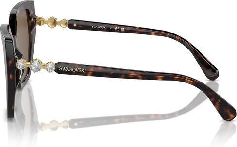 SWAROVSKI Women's Sk6016f Low Bridge Fit Rectangular Sunglasses in Saudi Arabia