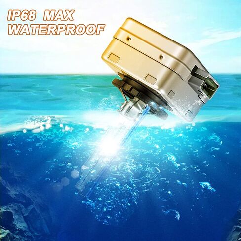 مصابيح أمامية DZG D3S HID، 8000K أبيض بارد ساطع 35 وات، لمبة بديلة زينون عالية الشعاع ومنخفضة، حزمة من 2 in Kuwait