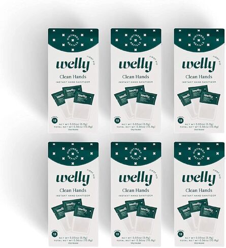 مرهم ويلي (الأيدي النظيفة - معقم اليدين (72 قطعة)) in Kuwait