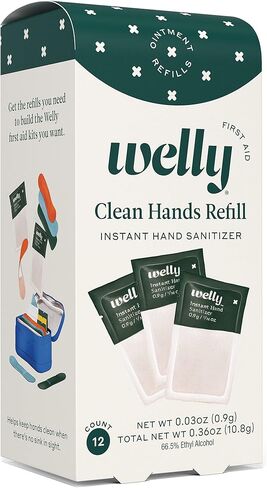 مرهم ويلي (الأيدي النظيفة - معقم اليدين (72 قطعة)) in Kuwait