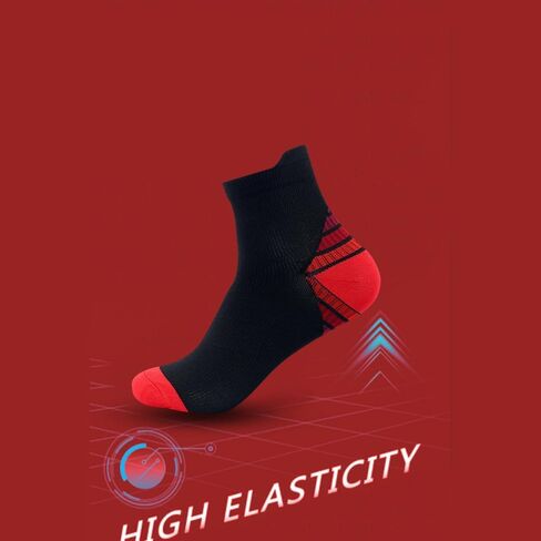 مجموعة من 7 أزواج من جوارب الكاحل للرجال والنساء للجنسين، جوارب رياضية عصرية من القطن in Kuwait