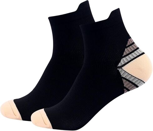 مجموعة من 7 أزواج من جوارب الكاحل للرجال والنساء للجنسين، جوارب رياضية عصرية من القطن in Kuwait