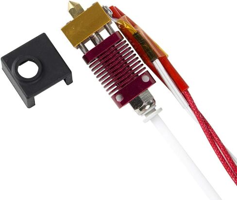 أجزاء طابعة ثلاثية الأبعاد من Ender جوارب سيليكون/كتلة سخان من الألومنيوم/حلق من الفولاذ المقاوم للصدأ لمجموعات الطارد MK7 MK8 Ender 3/Ender 3 Pro/Creality CR-10 /CR10S /S4 /S5 (3 حزم) in Kuwait