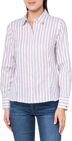 Tommy Hilfiger Women's Long Sleeve Collared Shirt in Saudi Arabia