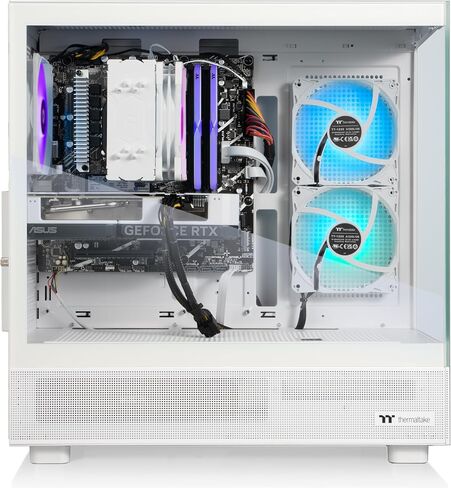 Thermaltake Vista i350 R4 Gaming Desktop (Intel® Core™ i5-13400F, ToughRam 16GB DDR4 3600MHz RGB Memory, NVIDIA® GeForce RTX™ 3050, 1TB NVMe M.2, WiFi, Windows 11) V27S-B76R-350-LCS in Saudi Arabia