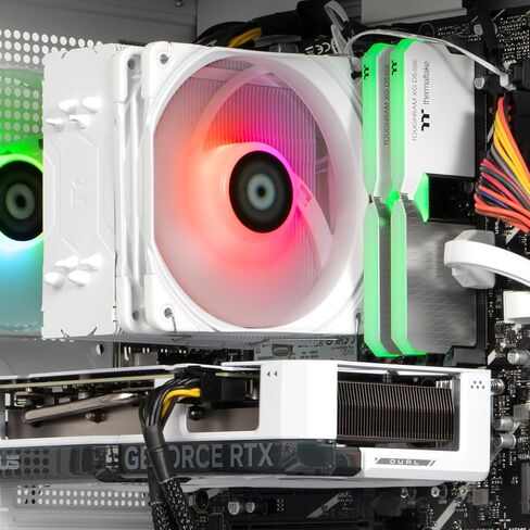 Thermaltake Vista i350 R4 Gaming Desktop (Intel® Core™ i5-13400F, ToughRam 16GB DDR4 3600MHz RGB Memory, NVIDIA® GeForce RTX™ 3050, 1TB NVMe M.2, WiFi, Windows 11) V27S-B76R-350-LCS in Saudi Arabia