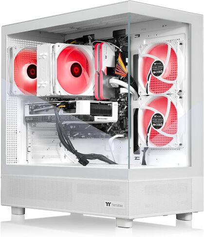 Thermaltake Vista i350 R4 Gaming Desktop (Intel® Core™ i5-13400F, ToughRam 16GB DDR4 3600MHz RGB Memory, NVIDIA® GeForce RTX™ 3050, 1TB NVMe M.2, WiFi, Windows 11) V27S-B76R-350-LCS in Saudi Arabia
