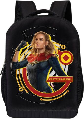 Marvel Captain The Girls Backpack - Stylish School & Travel Knapsack Kids Bookbag with Laptop Sleeve (Captain 2) in Saudi Arabia