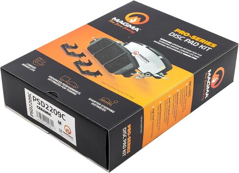 Premium Ceramic Brake Pads PMD2209C, Front in Saudi Arabia