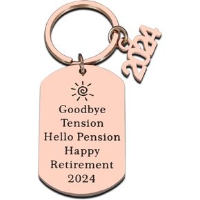 Retirement Gift for Woman 2024 Best Retirement Gifts for Women Men Teacher Retirement Gifts for Women Men Happy Retirement Gifts for Retired Coworkers Boss Leaders Teacher Friends Christmas Gifts
