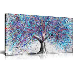 GUGIKA Lion Wall Art for Living Room, Abstract Animal Wall Art for Office, Large Wall Art Bedroom Aesthetic Print Pictures, Gray Painting Canvas Art Wall Decor, 40x20 Inch