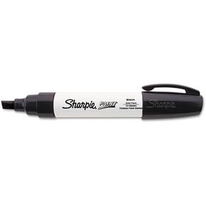 SHARPIE Paint Marker, Oil Base, Bold Point, Black - 35564