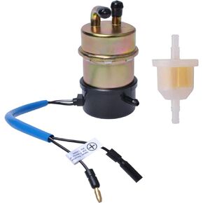 Podoy 350 Fuel Pump 16710-HA7-672 with Am116304 Fuel Filter for compatible with Fourtrax 86-89 TRX-350 TRX-350D TRX 350 350D 4x4