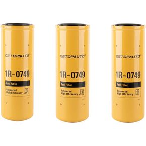 1R-0749 Fuel Filter For Diesel Engines C-10/12/13/15/16,Replaces 1R-0712,FF5319,FF5473,1290372,89002386(set of 3)