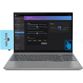 Lenovo T16 Gen 2 Business Laptop 16.0" Touchscreen IPS WVA FHD+ (Intel i7-1355U, 32GB DDR5, 1TB SSD, Backlit KYB, Fingerprint Reader, 2 Thunderbolt 4, WiFi 6E, Win 11 Pro) with Dockztorm Hub