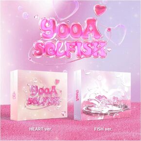 OH MY GIRL YooA SELFISH 2nd Mini Album CD+Photobook+Special photocard+Mini item+Message card+Clear photocard+Selfie photocard+Tracking (FISH VERSION)