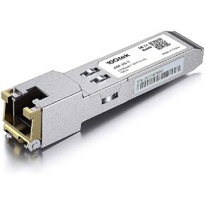 2.5G SFP-T, 2.5GBase-T, SFP to RJ45 SFP, Compatible with Fortinet, Netgear, TP-Link and Other Open Switches