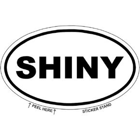 Firefly Shiny Cool Serenity Vinyl Euro Decal Bumper Sticker 3" X 5"