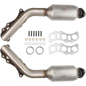 KAX Catalytic Converter Fit for 2007-2009 FJ Cruiser 4.0L, 101340, 101339 Stainless Steel High Performance 2pcs (EPA Compliant)