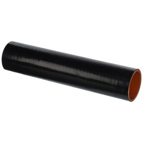 HPS HTST-225-BLK Silicone High Temperature 4-ply Reinforced Tube Coupler Hose, 75 PSI Maximum Pressure, 12" Length, 2-1/4" ID, Black