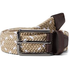 Johnston & Murphy Woven Stretch Knit Belt