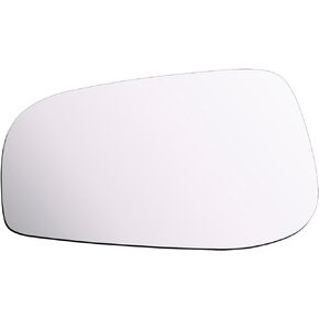 Side Mirror Glass fit for 2004-2006 Volvo S60 S80 V70 Driver Left Side Mirror Glass Replacement No Backing Plate Flat Including Adhesive
