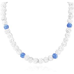 Ice Collection Necklace - Baseball Bling Necklace for Women Men Inspired Athlete Baseball Necklace Glitter Rhinestone Ball Necklaces Stylish Sports Accessory